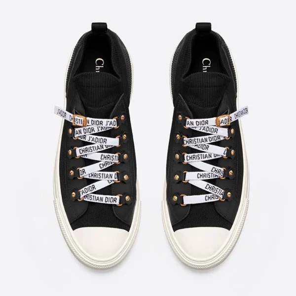 WALK'N'DIOR SNEAKERS WOMEN TECHNICAL MESH AND CALFSKIN BLACK – CD174