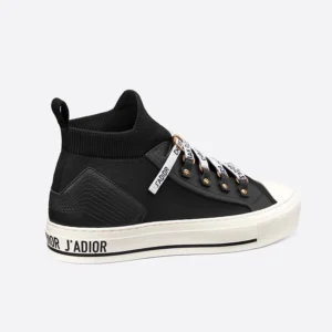 WALK'N'DIOR SNEAKERS WOMEN TECHNICAL MESH AND CALFSKIN BLACK – CD174