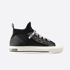 WALK'N'DIOR SNEAKERS WOMEN TECHNICAL MESH AND CALFSKIN BLACK – CD174