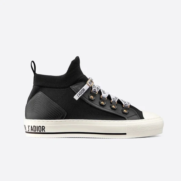 WALK'N'DIOR SNEAKERS WOMEN TECHNICAL MESH AND CALFSKIN BLACK – CD174