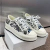 WALK'N'DIOR PLATFORM SNEAKERS UNISEX CABINET DE CURIOSITES EMBROIDERED WHITE – CD192