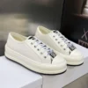 WALK'N'DIOR PLATFORM SNEAKERS UNISEX CANVAS WHITE – CD191