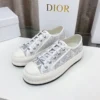 WALK'N'DIOR PLATFORM SNEAKERS UNISEX JARDIN D'HIVER EMBROIDERED GREY – CD194
