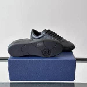DIOR B01 MATCHPOINT SNEAKERS BLACK SMOOTH CALFSKIN – CD224