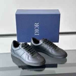 DIOR B01 MATCHPOINT SNEAKERS BLACK SMOOTH CALFSKIN – CD224