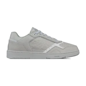 DIOR B27 UPTOWN LOW-TOP SNEAKERS GRAY GRAINED CALFSKIN AND GRAY GRAVITY LEATHER – CD221