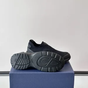 DIOR B30 COUNTDOWN SNEAKERS BLACK TECHNICAL MESH AND BLACK TECHNICAL FABRIC – CD228