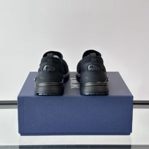DIOR B30 COUNTDOWN SNEAKERS BLACK TECHNICAL MESH AND BLACK TECHNICAL FABRIC – CD228
