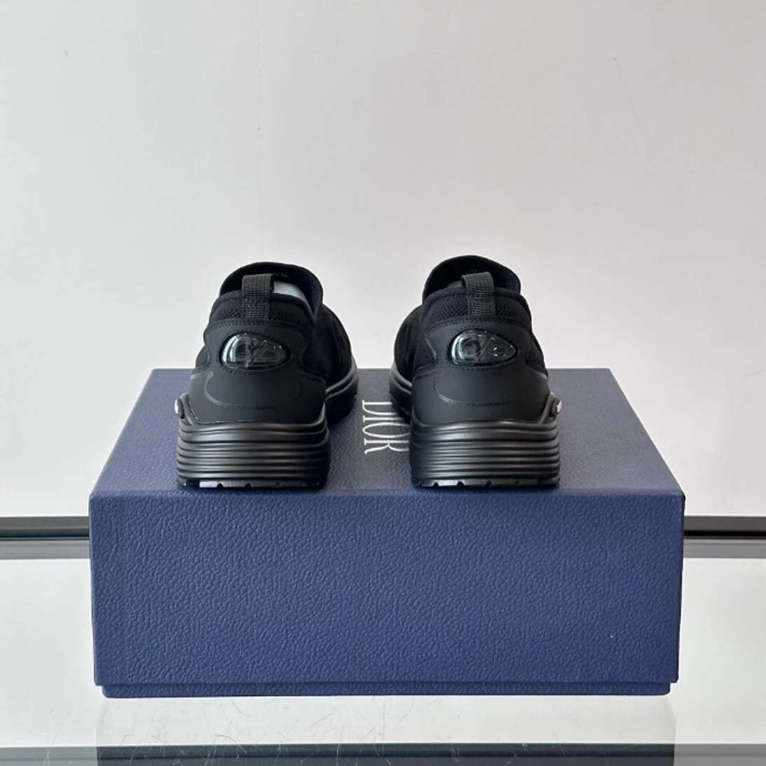 DIOR B30 COUNTDOWN SNEAKERS BLACK TECHNICAL MESH AND BLACK TECHNICAL FABRIC – CD228