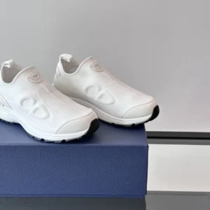 DIOR B30 COUNTDOWN SNEAKERS WHITE TECHNICAL MESH AND BLACK TECHNICAL FABRIC – CD229