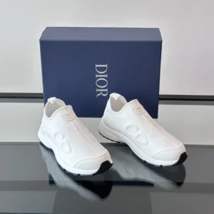 DIOR B30 COUNTDOWN SNEAKERS WHITE TECHNICAL MESH AND BLACK TECHNICAL FABRIC – CD229