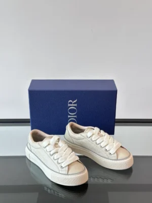 DIOR B33 SPIN SNEAKERS BEIGE GRAINED CALFSKIN AND BEIGE GRAVITY OUTLINE LEATHER – CD201