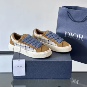 DIOR B33 SPIN SNEAKERS IN BROWN – CD219