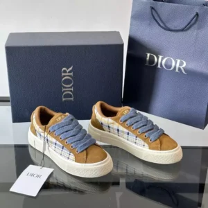DIOR B33 SPIN SNEAKERS IN BROWN – CD219