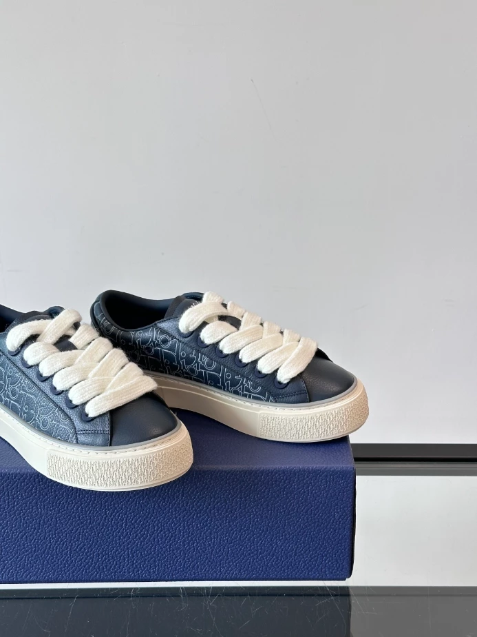 DIOR B33 SPIN SNEAKERS IN NAVY BLUE – CD202
