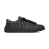 DIOR B33 SPIN SNEAKERS – LIMITED AND NUMBERED EDITION BLACK SMOOTH CALFSKIN – CD207