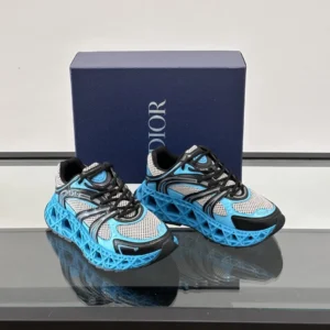DIOR B35 NXXT-SNEAKERS IN GREY AND BLUE – CD232