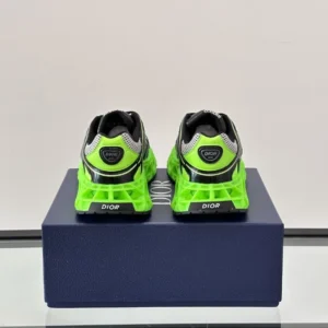 DIOR B35 NXXT-SNEAKERS IN GREY AND GREEN – CD231