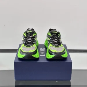 DIOR B35 NXXT-SNEAKERS IN GREY AND GREEN – CD231