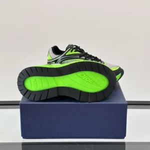 DIOR B35 NXXT-SNEAKERS IN GREY AND GREEN – CD231
