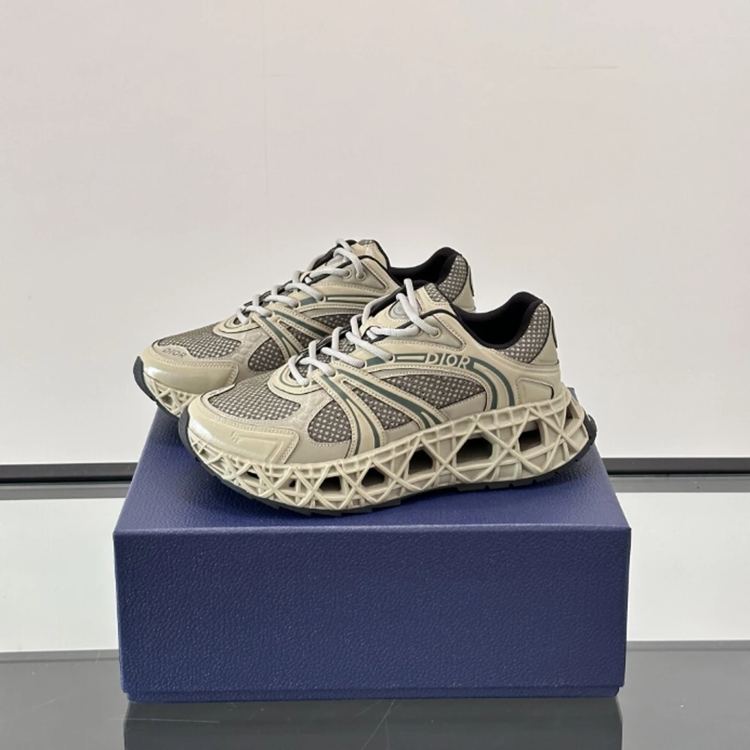 DIOR B35 NXXT-SNEAKERS IN GREY – CD238