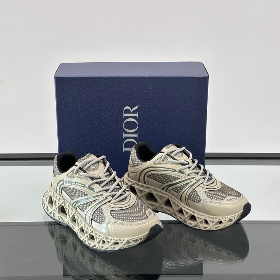 DIOR B35 NXXT-SNEAKERS IN GREY – CD238