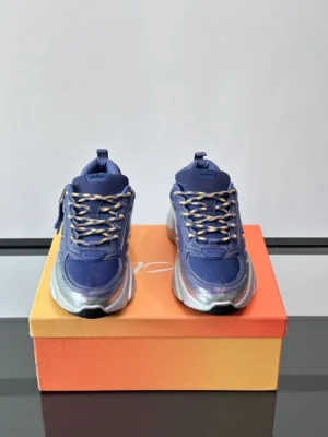 DIOR B44 BLADE SNEAKERS GRADIENT BLUE AND SILVER-TONE – CD212