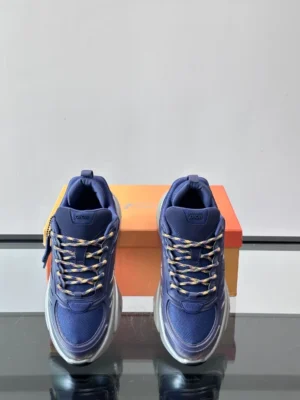 DIOR B44 BLADE SNEAKERS GRADIENT BLUE AND SILVER-TONE – CD212