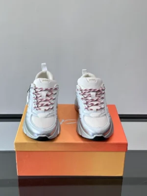 DIOR B44 BLADE SNEAKERS GRADIENT WHITE AND SILVER-TONE – CD210