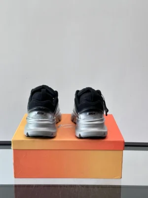 DIOR B44 BLADE SNEAKERS GRADIENT BLACK AND SILVER-TONE – CD211