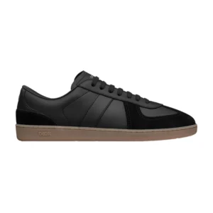 DIOR B01 MATCHPOINT SNEAKER BLACK SMOOTH CALFSKIN AND BLACK SUEDE – CD241