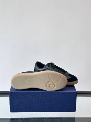 DIOR B01 MATCHPOINT SNEAKER BLACK SMOOTH CALFSKIN AND BLACK SUEDE – CD241