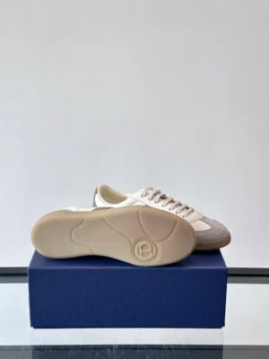 DIOR B01 MATCHPOINT SNEAKER GRAY AND WHITE SMOOTH CALFSKIN WITH GRAY SUEDE – CD240