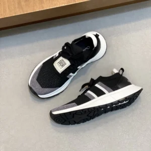 DIOR RUN'N'DI0R SNEAKERS BLACK AND WHITE TECHNICAL MESH – CD244