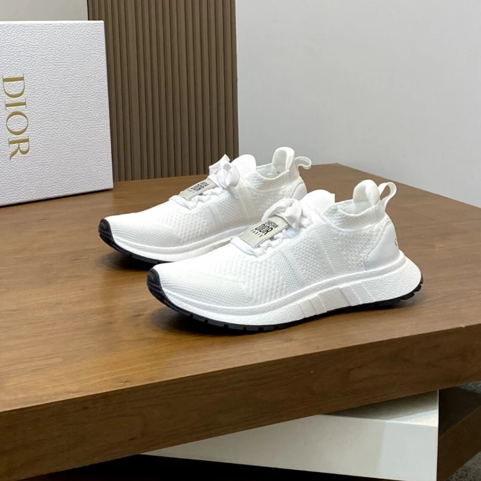 DIOR RUN'N'DI0R SNEAKERS WHITE TECHNICAL MESH – CD243
